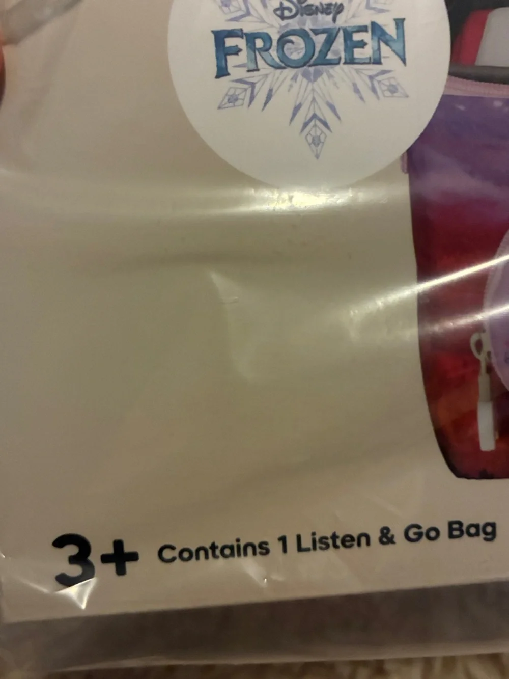 tonies Disney Frozen Listen & Go Bag